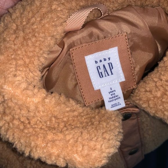 Sherpa Baby Fall Coat - Picture 3 of 3
